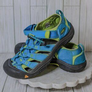 KEEN Newport H2 Water Shoes 5 Teal/green, Waterproof Non Marring adventure